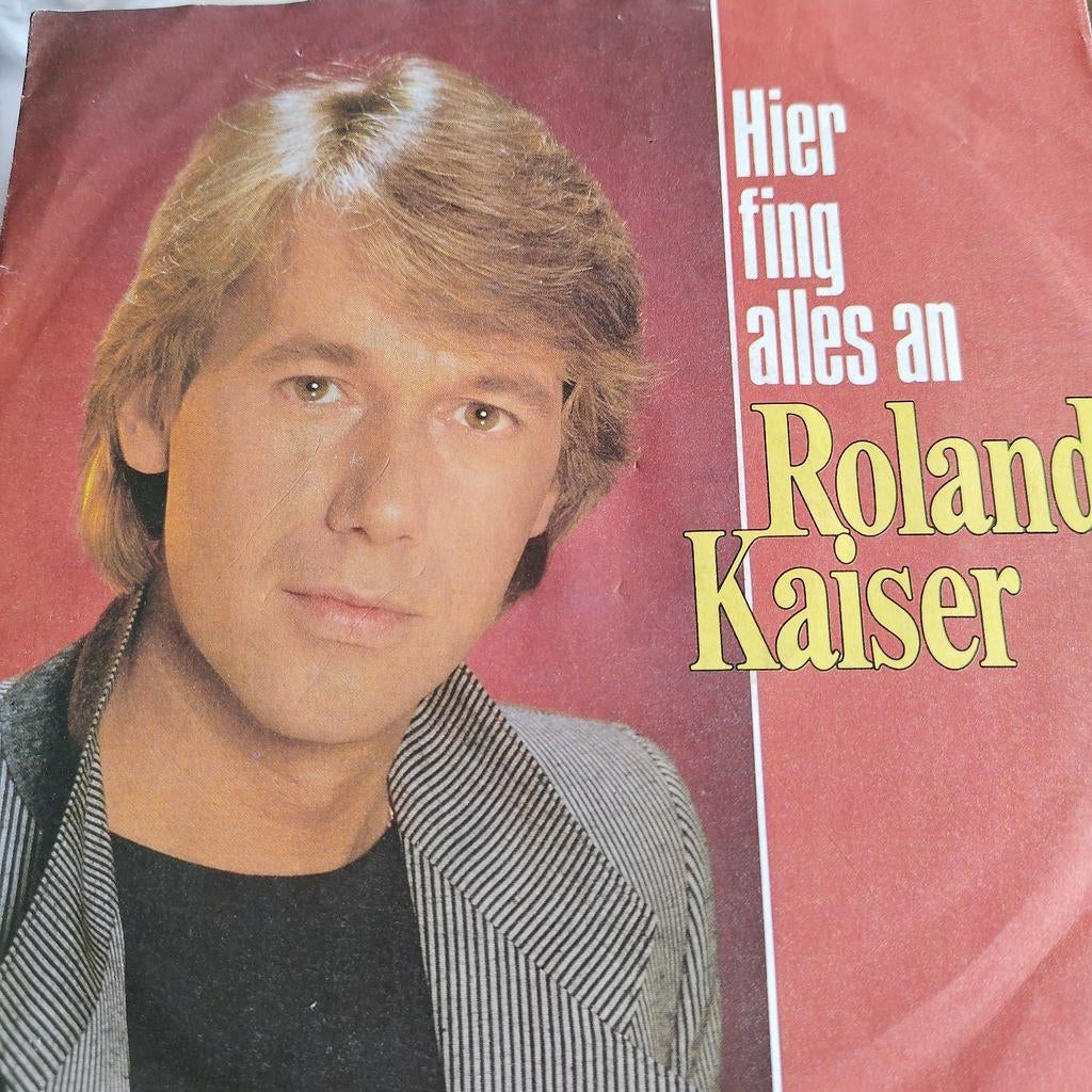 Roland Kaiser - Hier fing alles an (Vinyl Single), Ophalen of Verzenden, Gebruikt