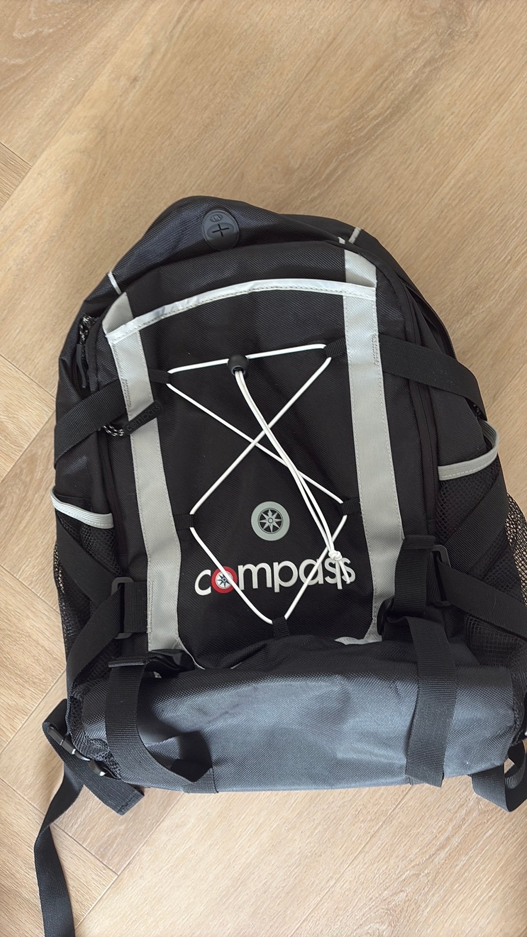 Zwarte Compass rugzak nieuw, Ophalen of Verzenden, Zo goed als nieuw, Overige merken, 30 tot 45 cm