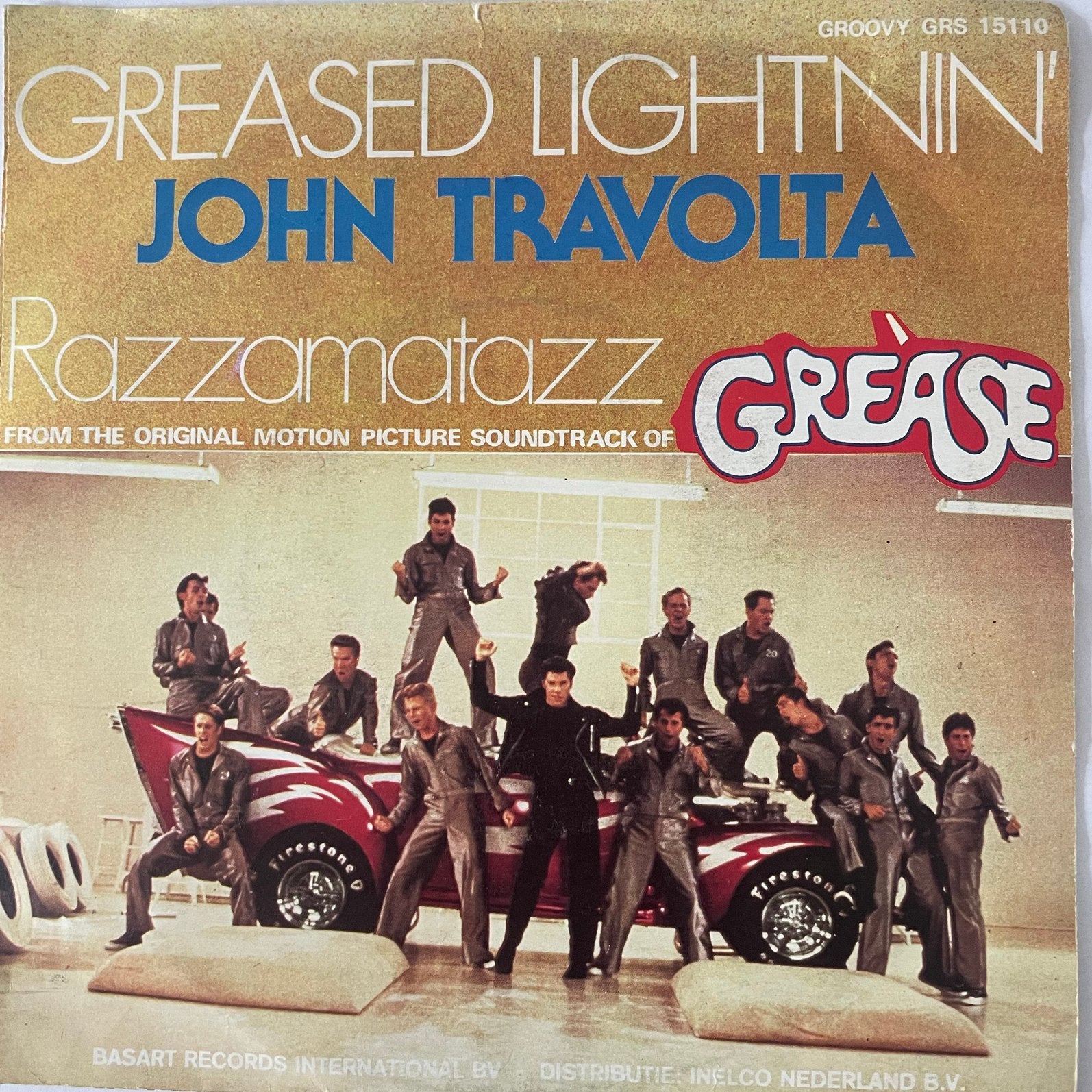 John Travolta - Greased lightnin’, Verzenden, Zo goed als nieuw, Pop