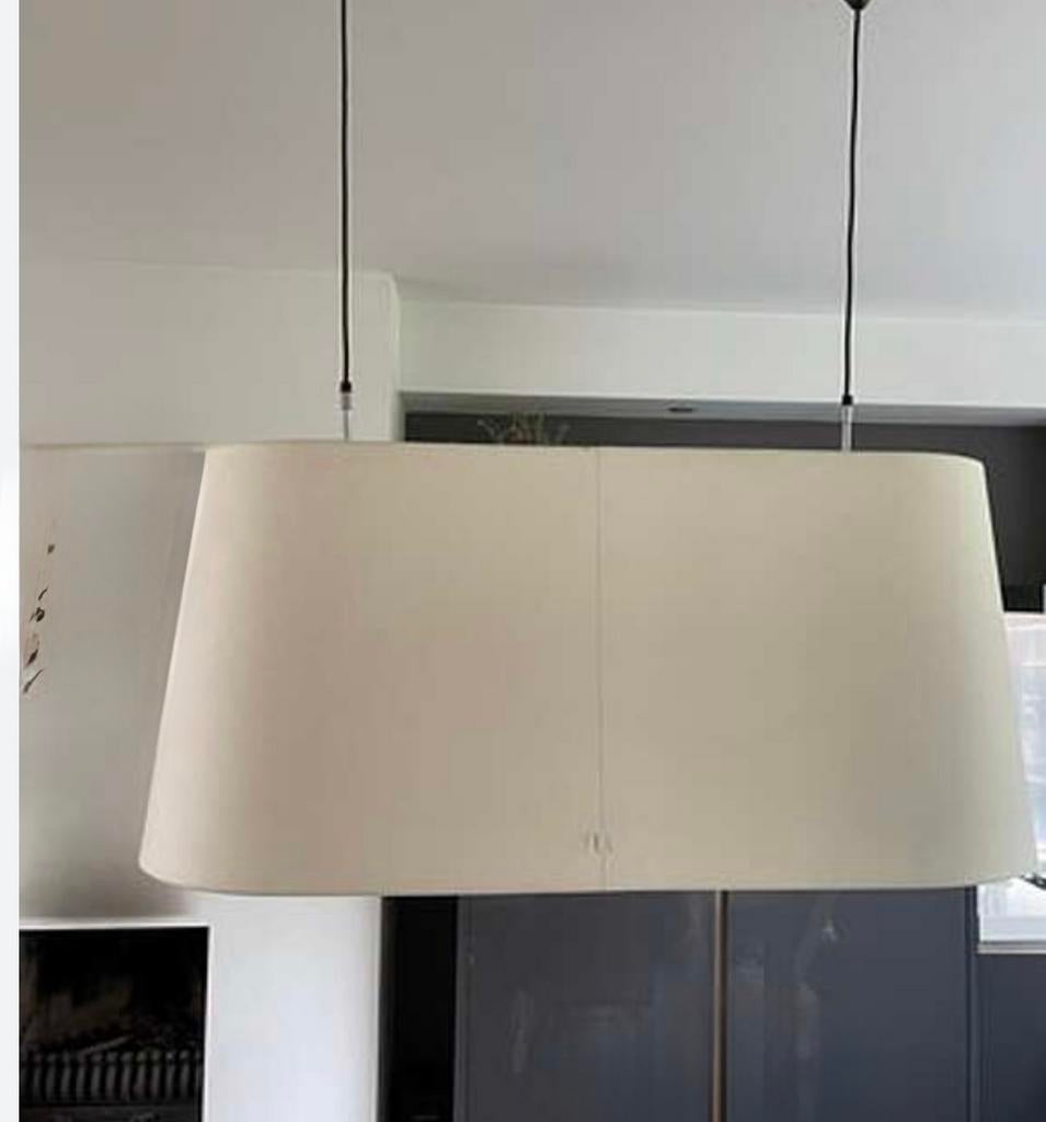 Moooi Non Random hanglamp - Ovaal - Crème, 25 tot 50 cm, Wit, Ophalen of Verzenden, Zo goed als nieuw