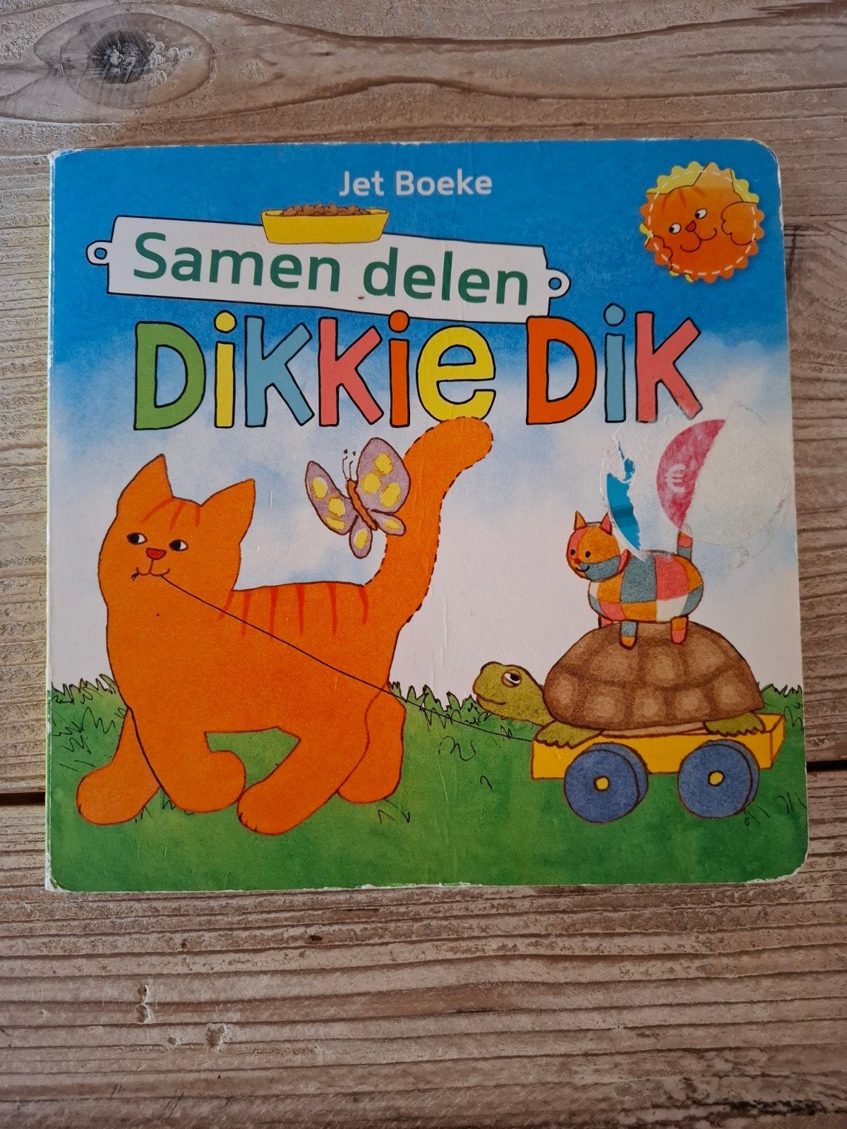 Dikkie Dik - Samen delen (Jet Boeke), Gelezen, Jongen of Meisje, Ophalen of Verzenden, Voorleesboek