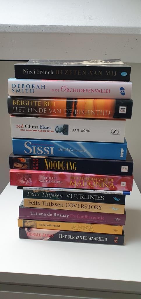 Diverse boekenbundel: 12 romans van bekende auteurs, Ophalen of Verzenden, Gelezen, Diverse auteurs