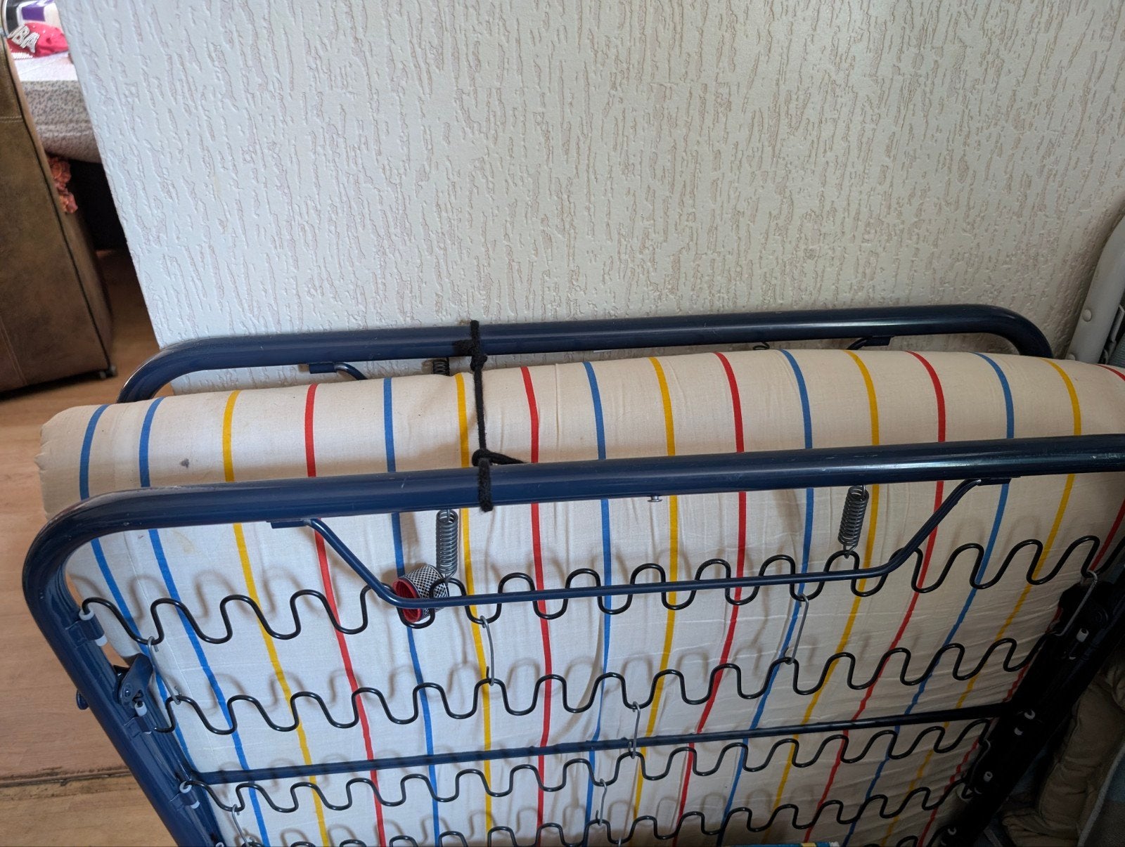 Opklapbed met matras - Ideaal voor logees, Ophalen, Gebruikt, 80 cm, 200 cm