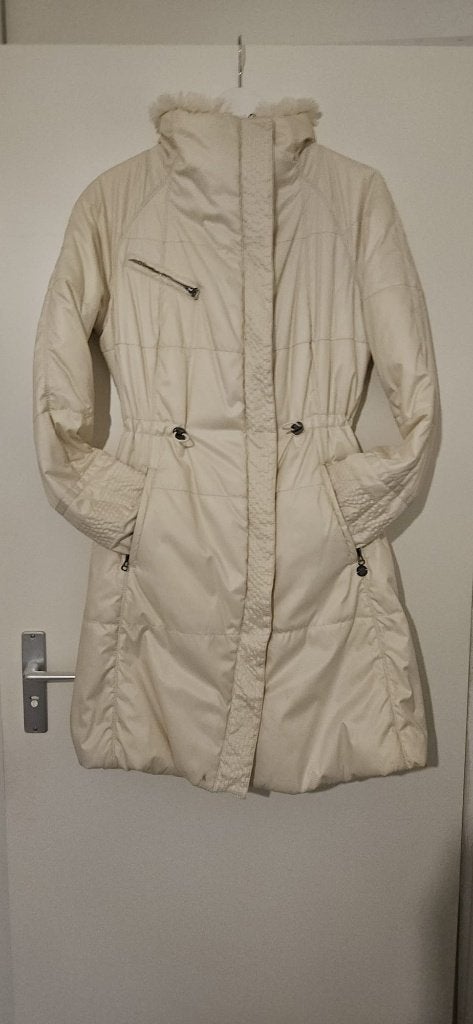 Didi dames winterjas ecru | maat 36 (valt ruim), Beige, Didi, Ophalen of Verzenden, Maat 36 (S)