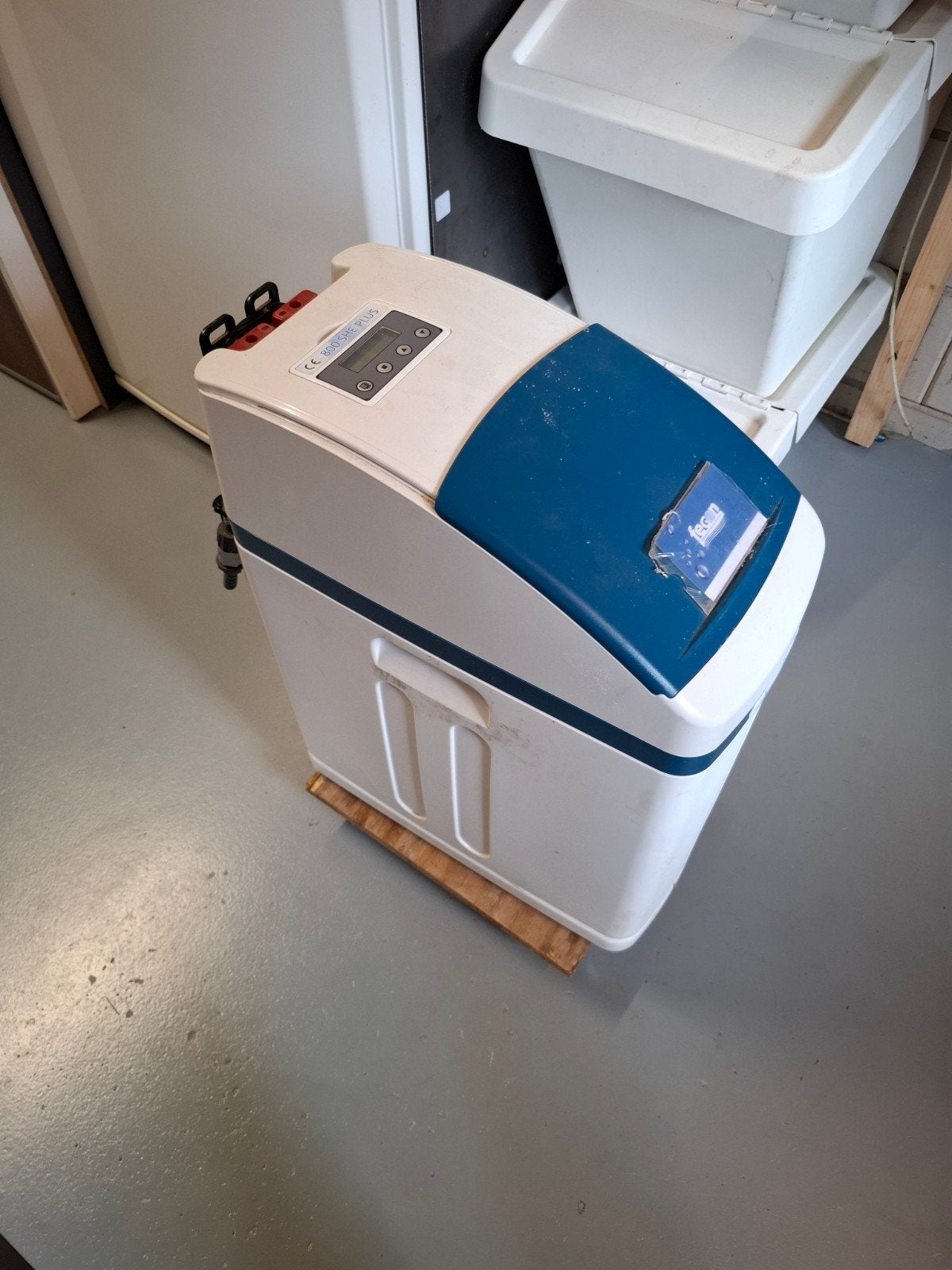 Fegon Waterontharder Aquastar 800 SHE Plus - Gebruikt, Ophalen, Gebruikt, Waterontharder met zout