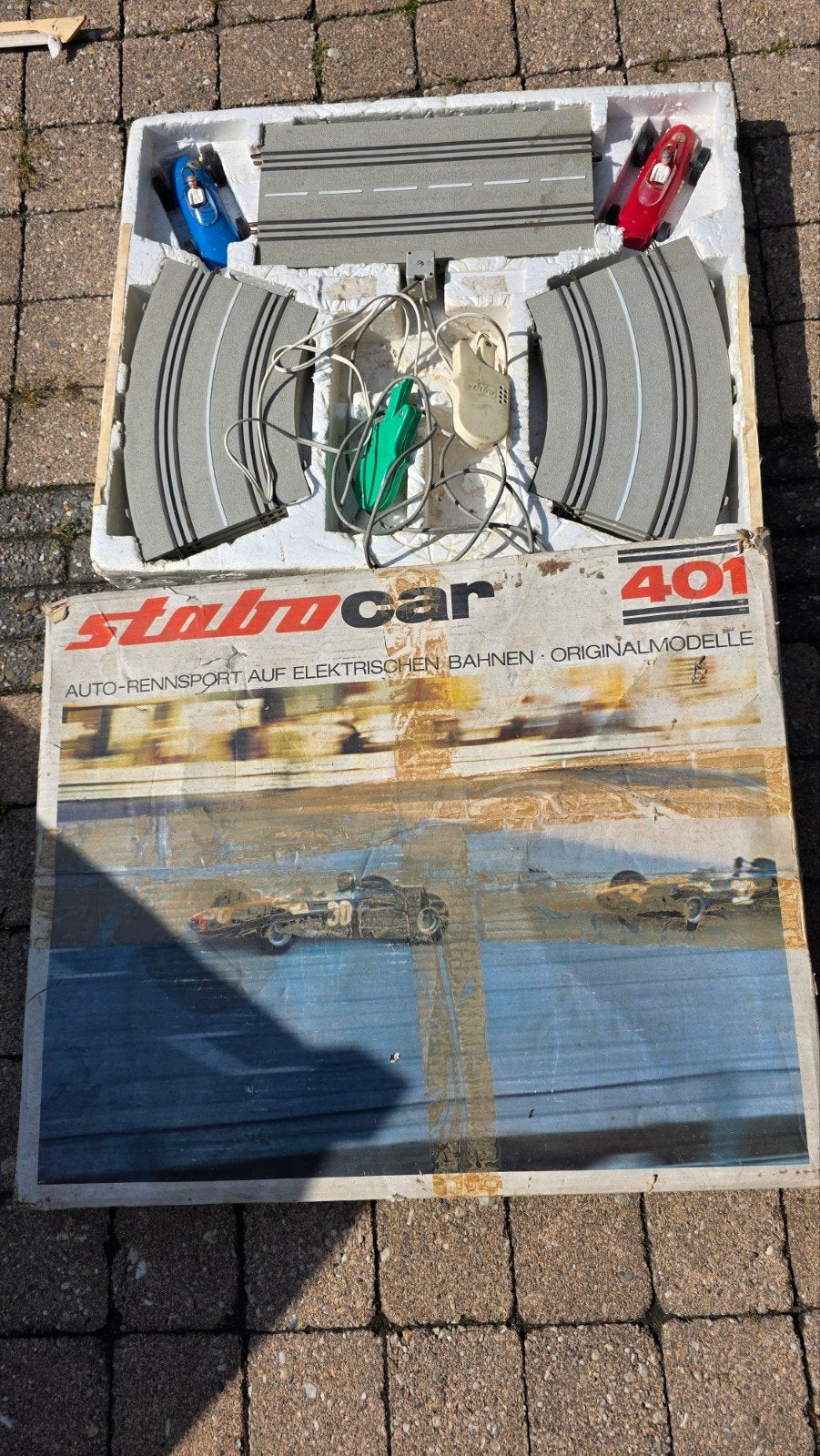Stabocar 401, Kinderen en Baby's, Speelgoed | Racebanen, Ophalen, Gebruikt, Elektrisch, Overige merken