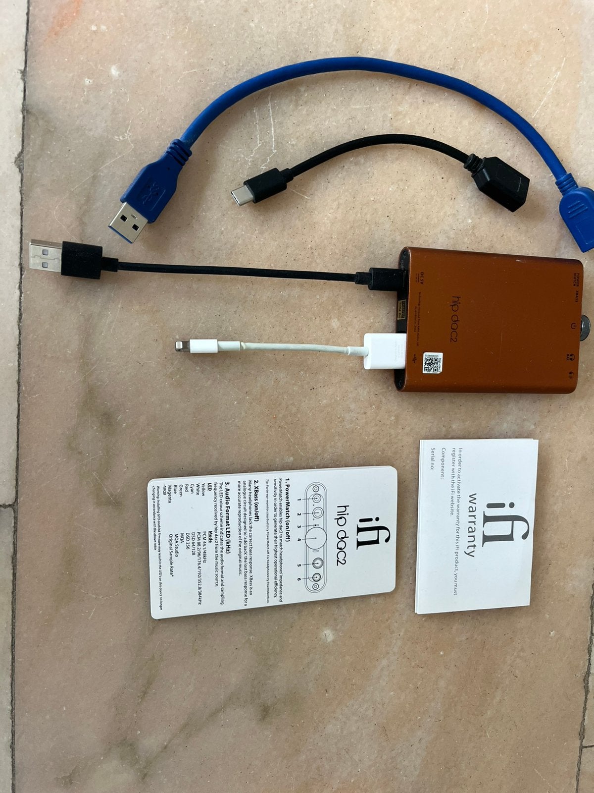 IFI Hip-Dac 2, Ophalen, Gebruikt