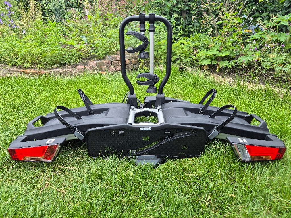 Thule Easyfold XT 933, Ophalen, Elektrische fiets, Zo goed als nieuw, 2 fietsen