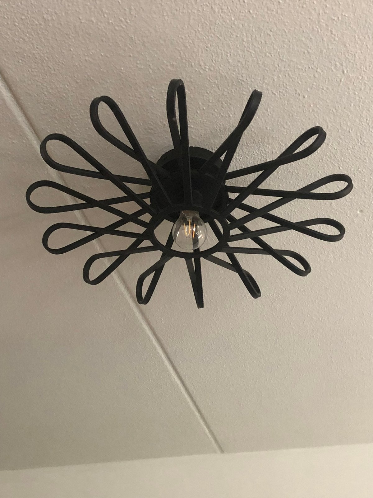 Mooie plafond lamp, Ophalen, Zo goed als nieuw