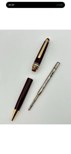 Montblanc Meisterstück Burgundy balpen, Verzamelen, Verzenden, Zo goed als nieuw, Balpen, Mont Blanc