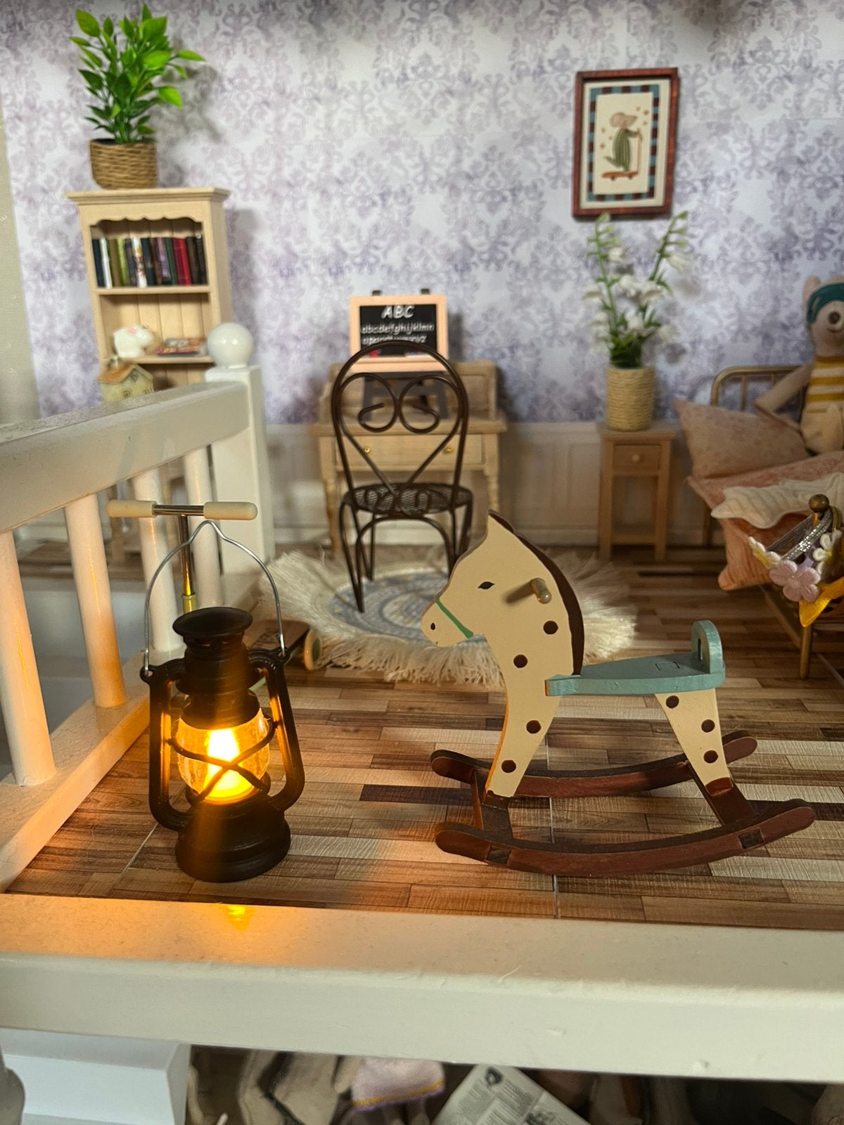 Lampje inclusief verzendkosten, Ophalen, Zo goed als nieuw, Poppenhuis