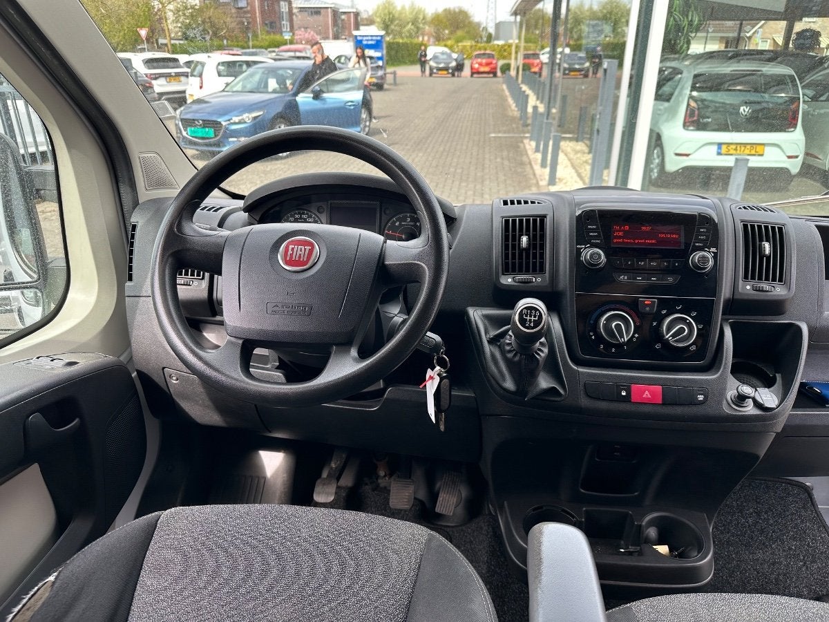 Fiat Ducato 2.0 MultiJet | L1H1 3-Pers | Airco | Trekhaak, Auto's, Bestelauto's, Euro 5, 4 cilinders, 1898 kg, Electronic Stability Program (ESP)