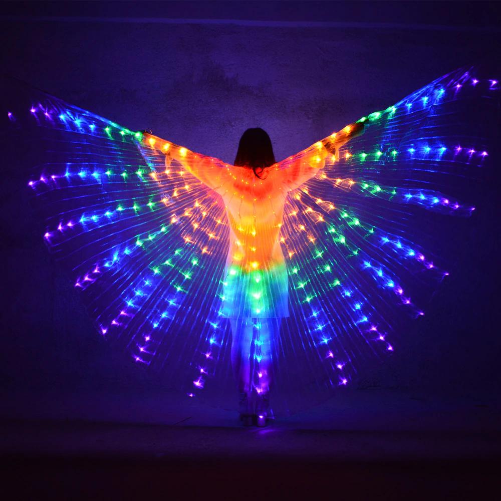 LED Isis Dansvleugels Buikdansen Dansen Kostuum Wings Licht, Verzenden, Nieuw, Overige typen