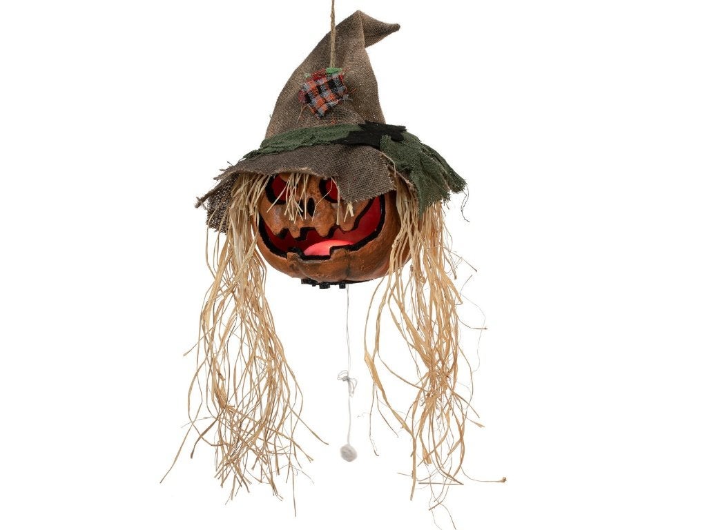 Europalms Halloween Cursed Pumpkin Head 70cm, Halloween of Griezel, ., Nieuw, Ophalen of Verzenden