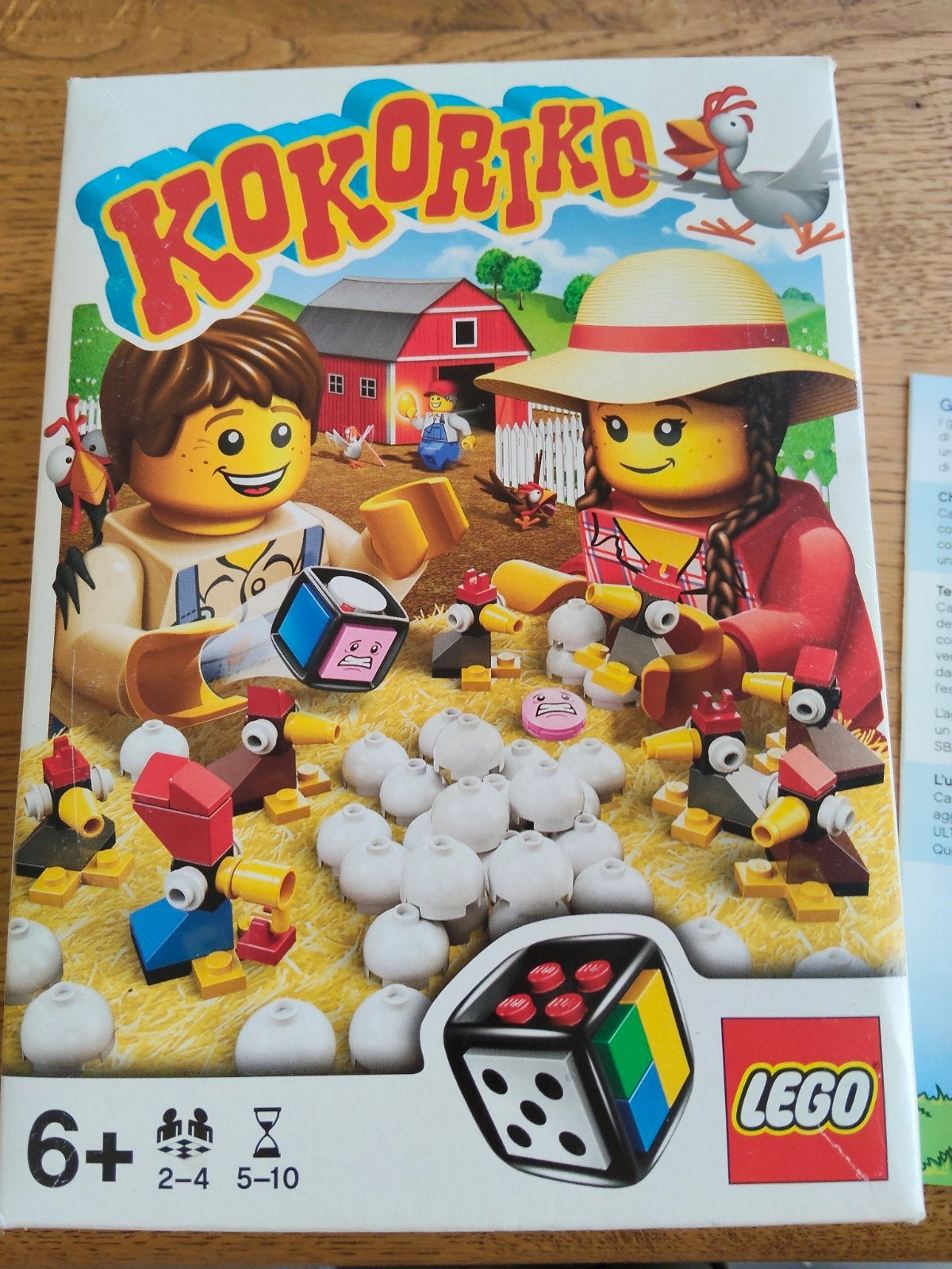 Kokoriko spel lego, Een of twee spelers, Ophalen of Verzenden, Zo goed als nieuw, LEGO