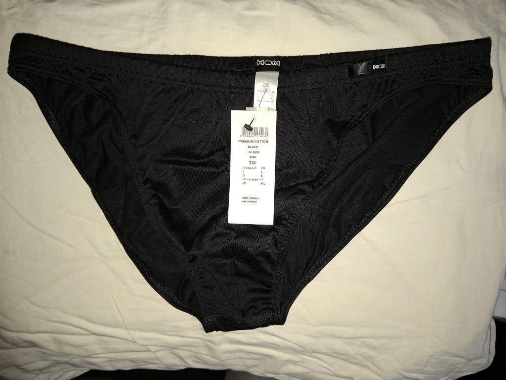 Zwarte slip HOM maat (X) XL, Verzenden, Zwart, Slip