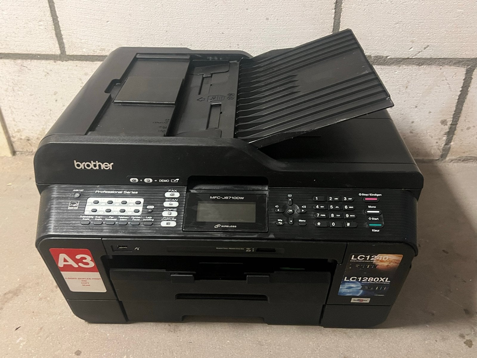 Brother MFC-J6710DW All-in-one printer (A4 laden defect), Computers en Software, Printers, Ophalen, Gebruikt, Inkjetprinter, All-in-one
