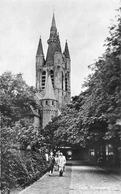 377-444-005 Delft Prinsenhof, Verzenden, Voor 1920, Zuid-Holland