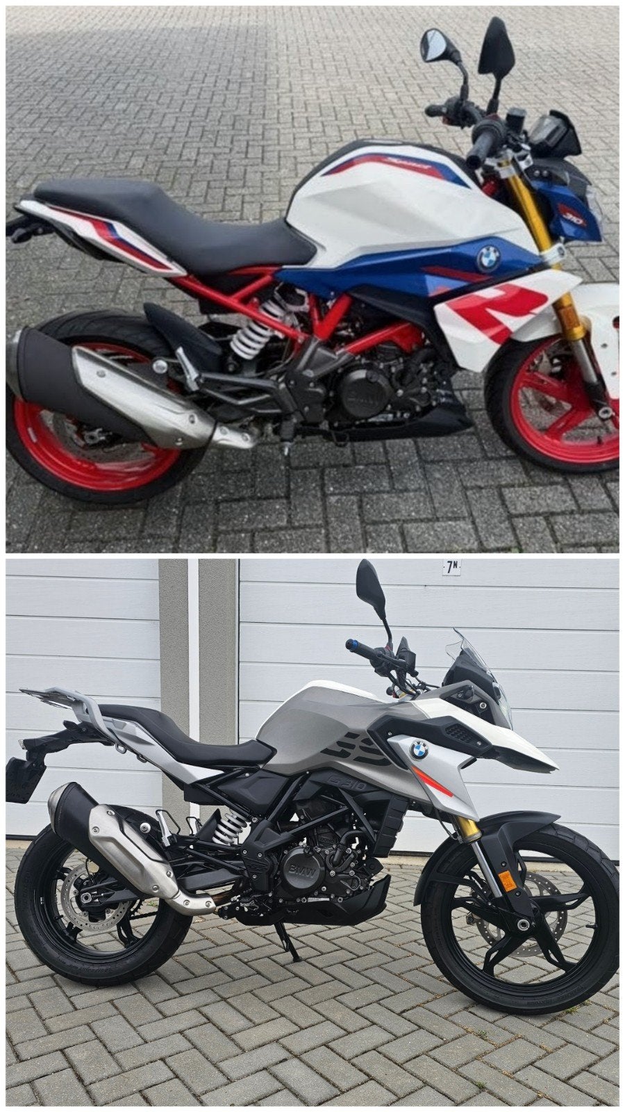 BMW G310 GS en BMW G310R als nieuw!, Motoren, Motoren | BMW, Occasion, Bedrijf, Nb, Handgeschakeld