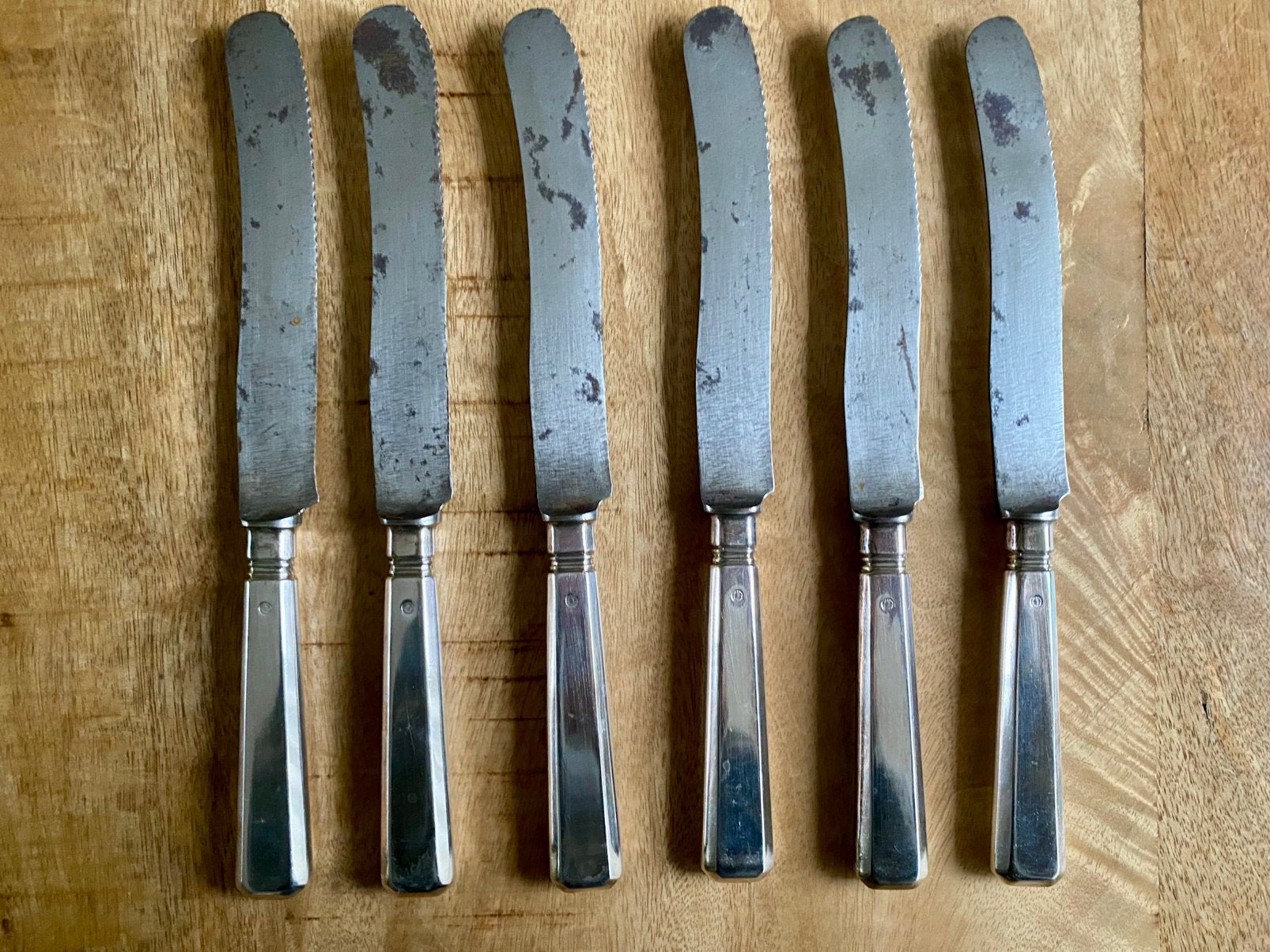 Art Krupp Berndorf messen messenset, Antiek en Kunst, Ophalen of Verzenden