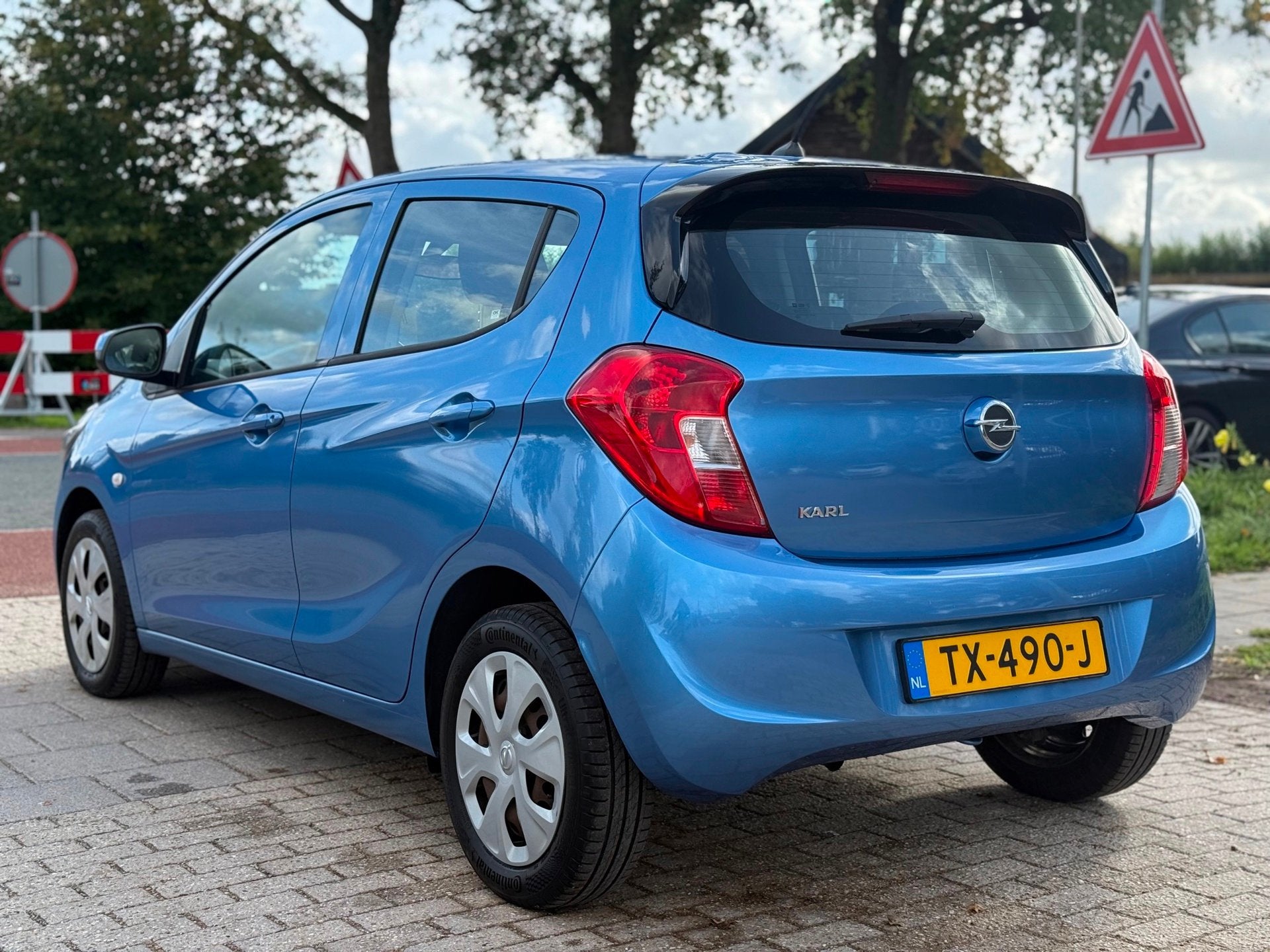 Opel KARL 1.0 ecoFLEX Edition AIRCO BLEUTOOTH CRUISE NAP, Voorwielaandrijving, Gebruikt, Euro 6, Blauw