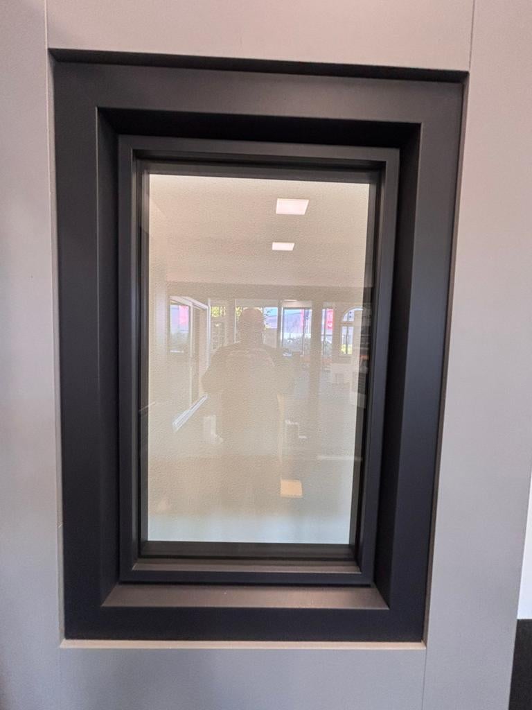 Draaikiep raam kunstof nieuw 80 x 120, Ophalen of Verzenden, Zo goed als nieuw