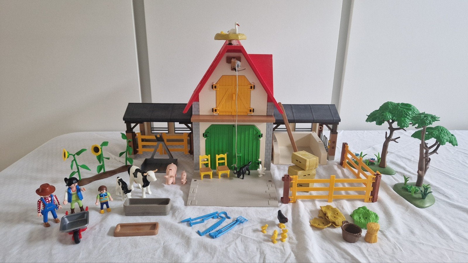 Playmobil Boerderij 4490 met veel accessoires, Ophalen, Gebruikt, Jongen of Meisje