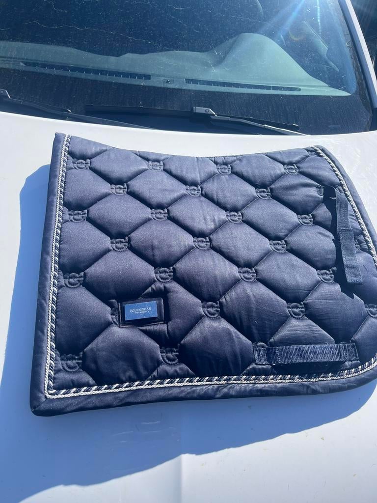 Equestrian Stockholm dekje full dressuur navy blauw, Ophalen of Verzenden, Zo goed als nieuw