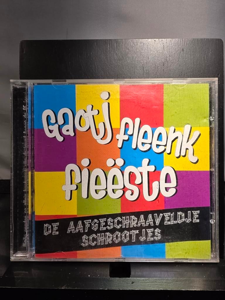 Gaotj Fleenk Fieëste - De Afgeschraafeldje Schrootjes CD, Ophalen of Verzenden, Zo goed als nieuw, Streekmuziek