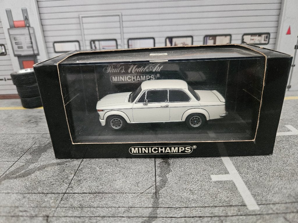 Minichamps BMW 2002 Turbo 1973 1/43 in ovp, Hobby en Vrije tijd, Modelauto's | 1:43, Ophalen of Verzenden, Zo goed als nieuw, Auto