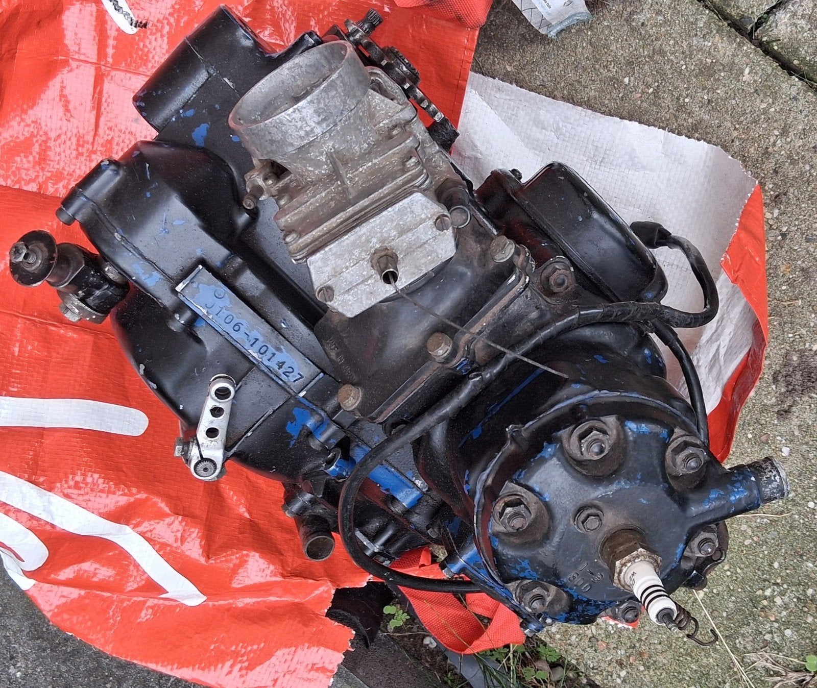 Motorblok Suzuki RM250 J106, Ophalen, Gebruikt