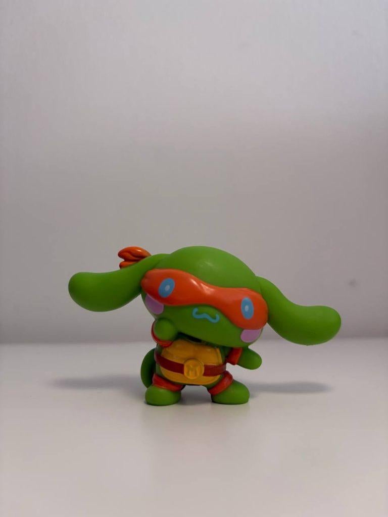 McDonald's Cinnamoroll x Michelangelo TMNT Figure 2025 Mint, Verzamelen, Poppetjes en Figuurtjes, Ophalen of Verzenden, Zo goed als nieuw