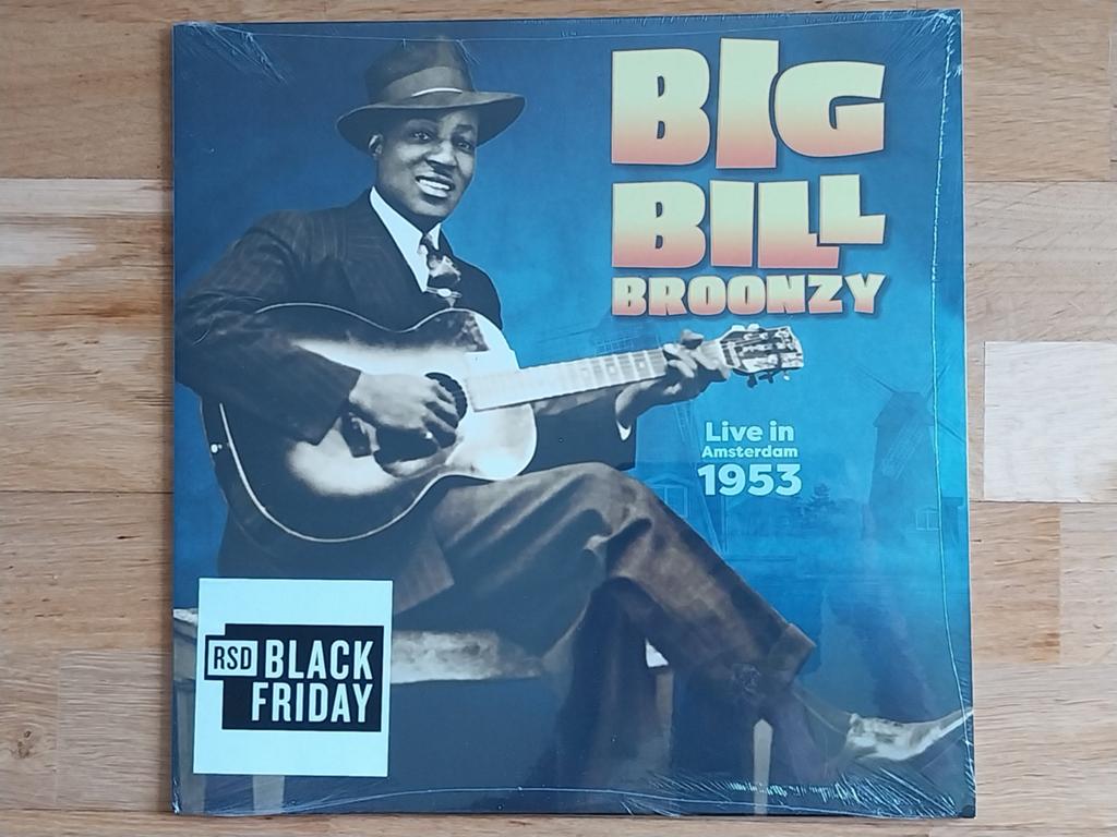 Lp - BIG BILL BROONZY  - Live in Amsterdam 1953, Ophalen of Verzenden, Nieuw in verpakking, Blues