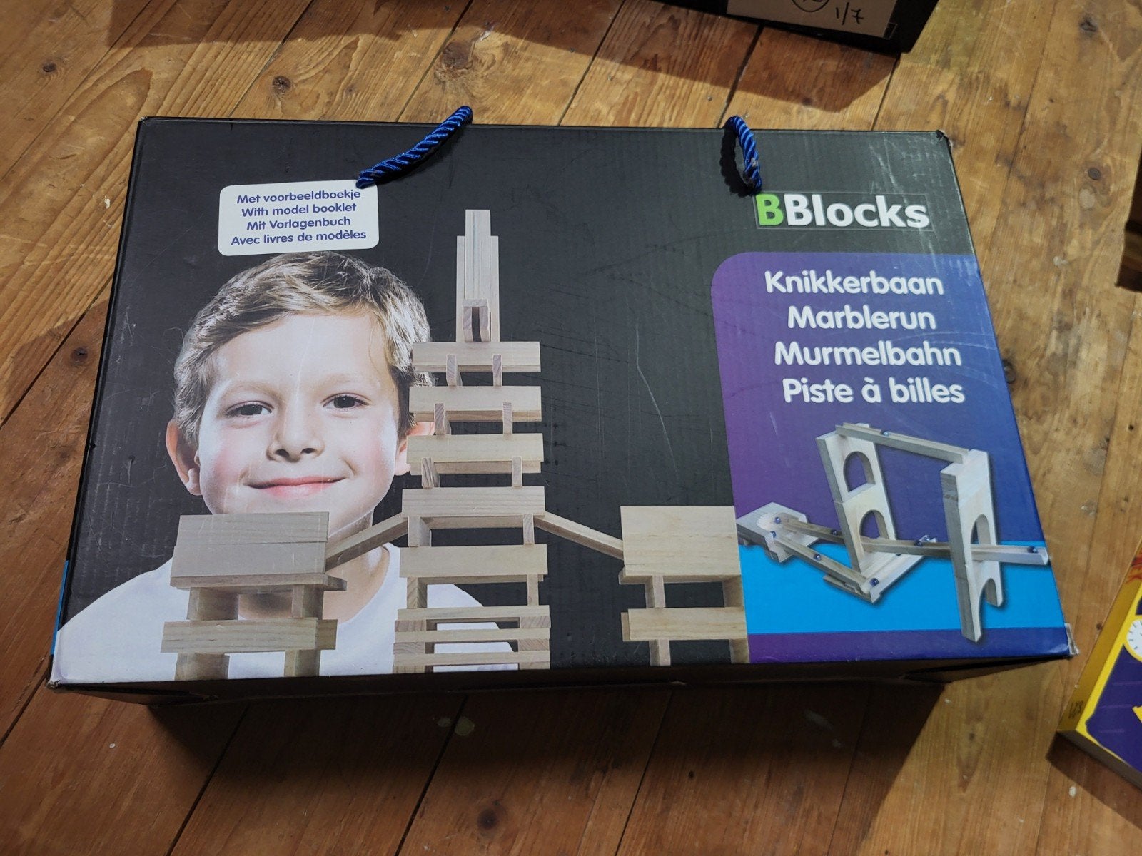 BBlocks Knikkerbaan - Educatief Bouwspeelgoed, Kinderen en Baby's, Ophalen of Verzenden, Zo goed als nieuw, Bouwen