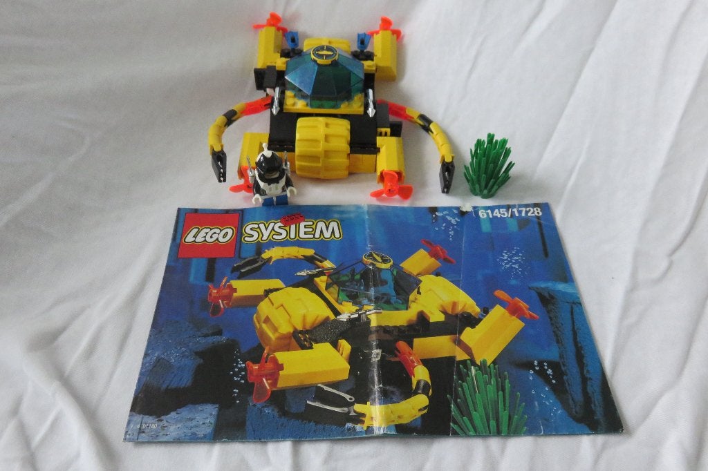 Lego Aquazone, set 6145 Crystal Crawler, Kinderen en Baby's, Speelgoed | Duplo en Lego, Compleet, Gebruikt, Overige thema's, Lego