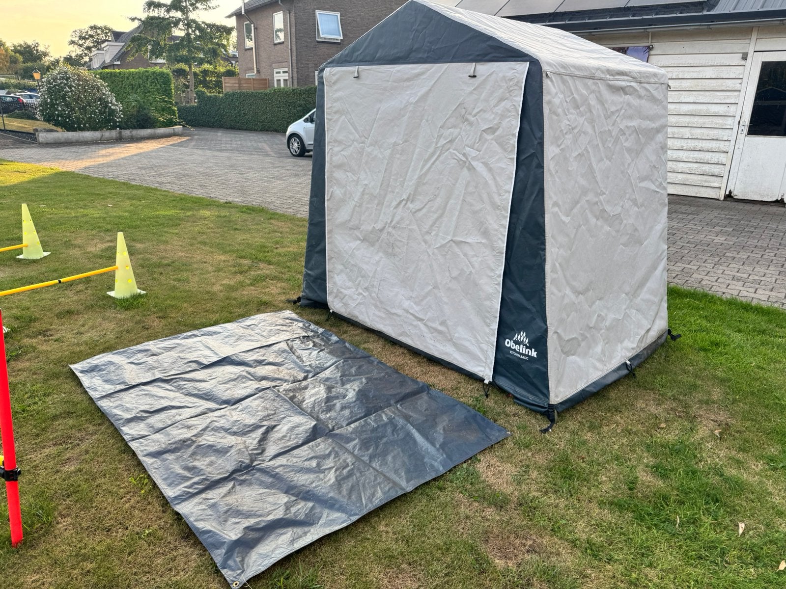 Te koop Obelink schuurtent / keuken tent, Ophalen, Gebruikt, _, _