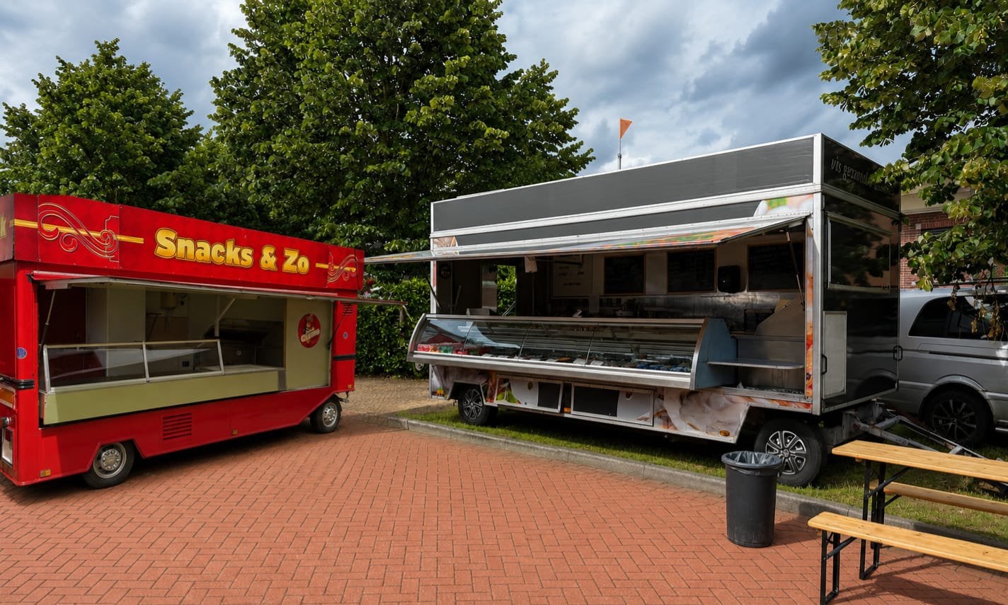 Snackwagen/viskraam op locatie, Ophalen, Overige