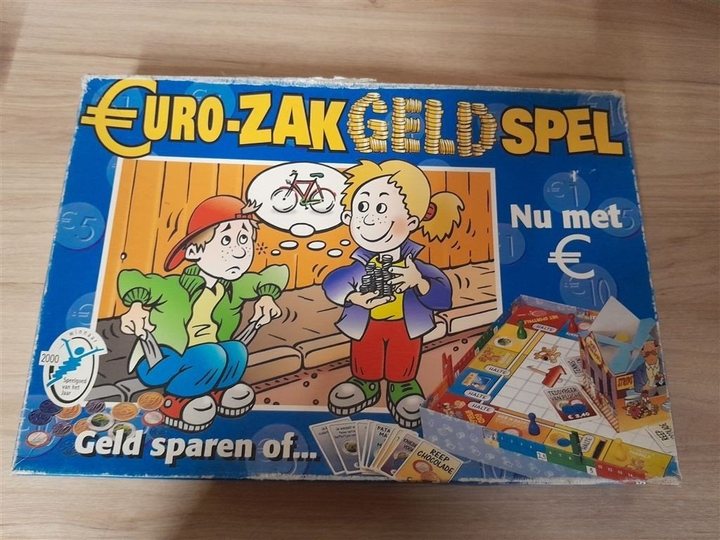 euro-zakgeldspel [s1149], Hobby en Vrije tijd, Gezelschapsspellen | Bordspellen, Verzenden, Zo goed als nieuw