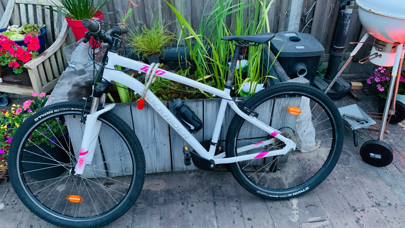 Rockrider ST 100 Mountainbike - Dames/Meisjes 27inch, Gebruikt, Hardtail, Velgrem, 49 tot 53 cm