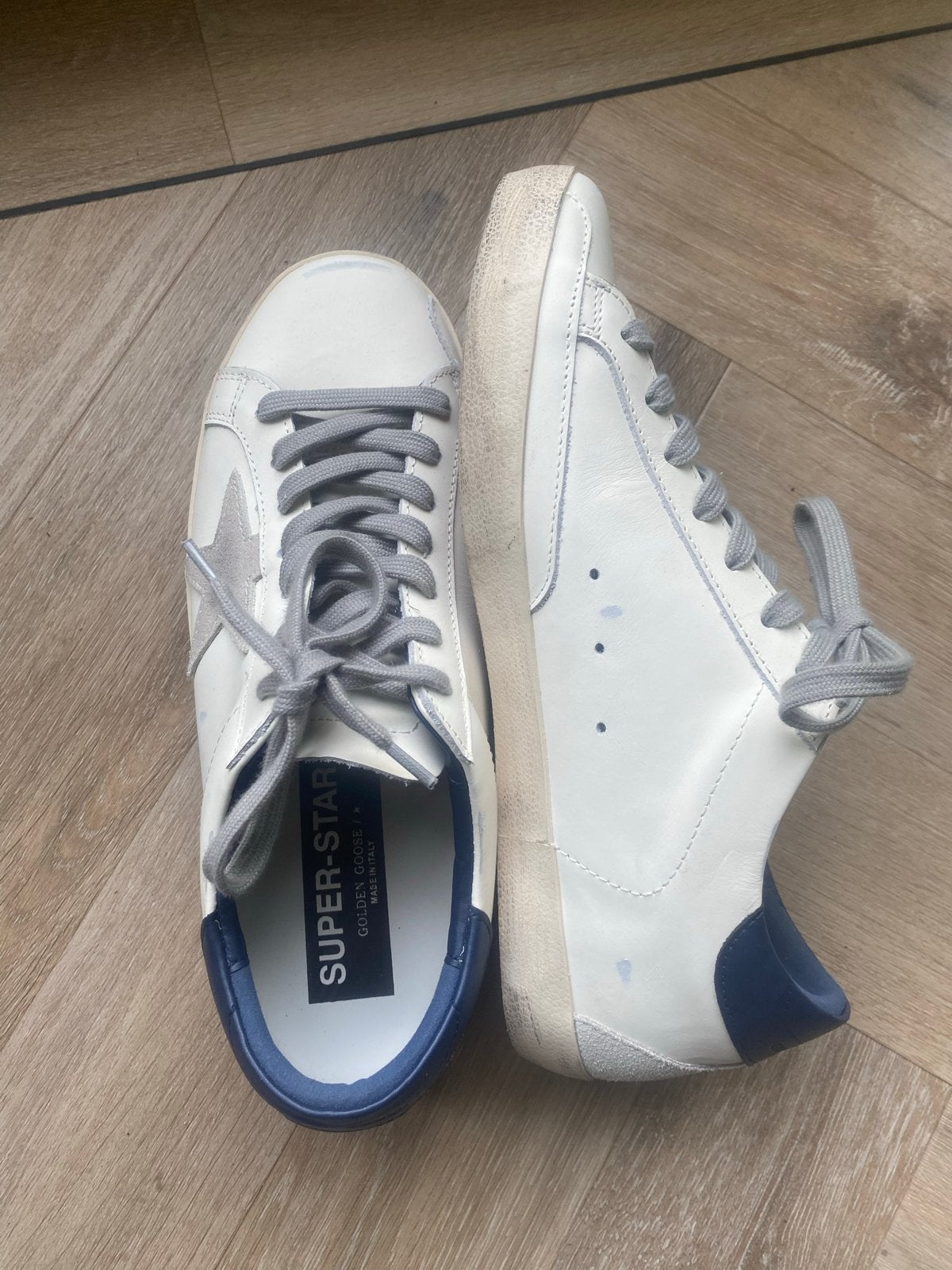 Golden Goose Super-Star sneakers maat 42, Verzenden, Zo goed als nieuw, Wit
