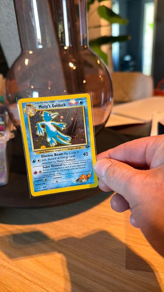 12/132 Misty’s Golduck Gym Challenge, Ophalen of Verzenden, Gebruikt