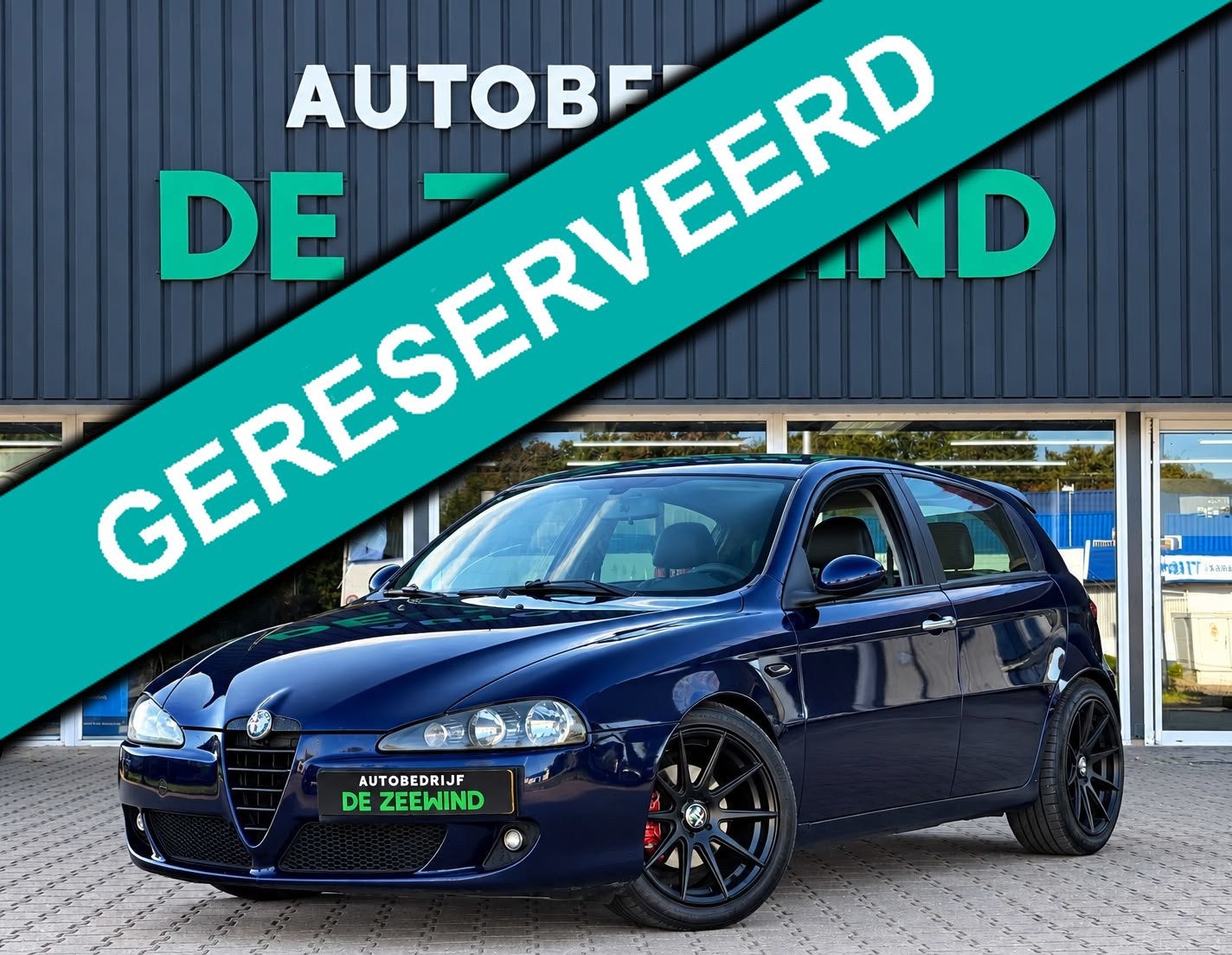 Alfa Romeo 147 2.0 T.Spark Distinctive|airco|5 deur's, Auto's, Voorwielaandrijving, Gebruikt, 150 pk, Bedrijf