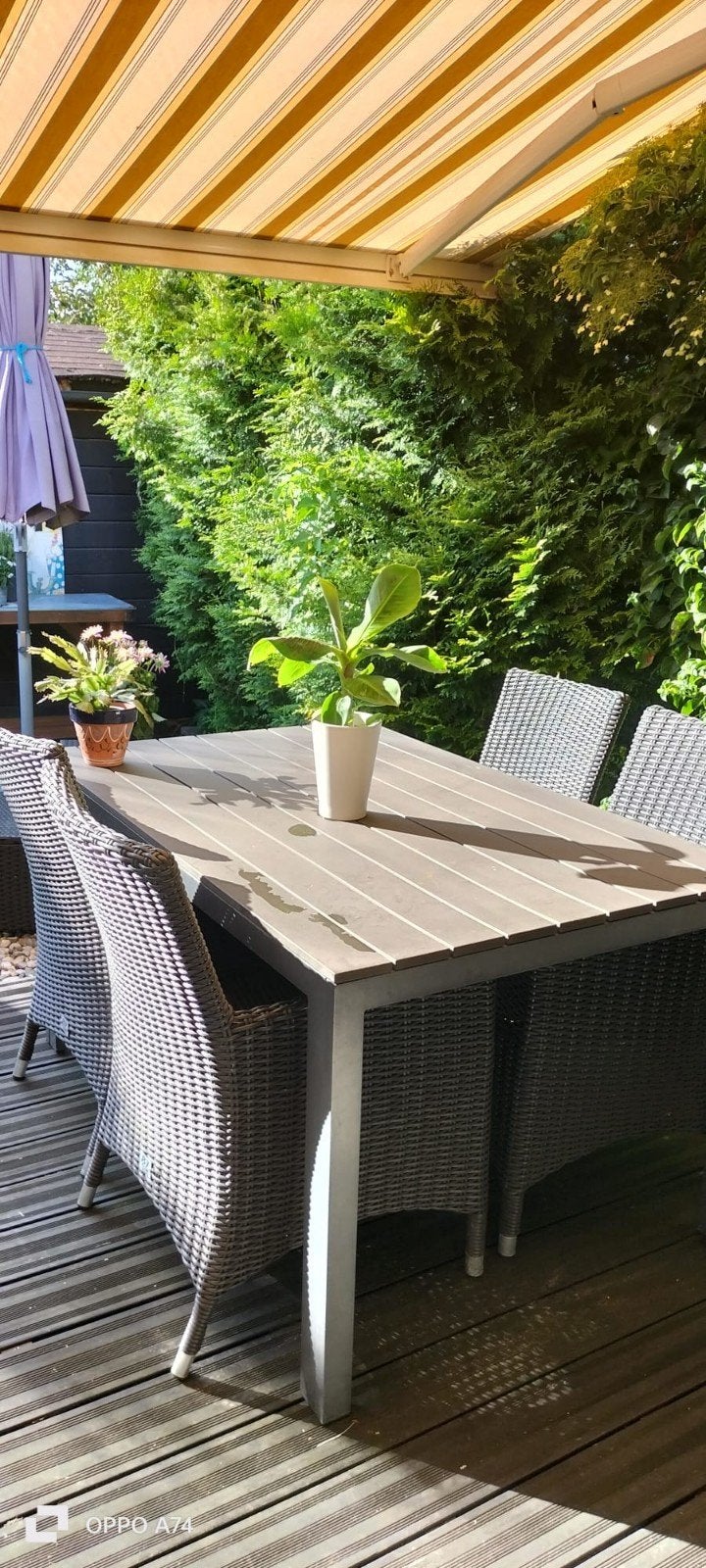 B7 Club Collection Tuinset - Wicker en Aluminium, Gebruikt, 6 zitplaatsen, Aluminium, Ophalen of Verzenden