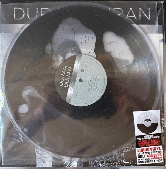 Duran Duran -The Ultra Chrome Latex and Steel Tour liquid lp, Cd's en Dvd's, Vinyl | Pop, LP, Pop, Ophalen of Verzenden, 12 inch
