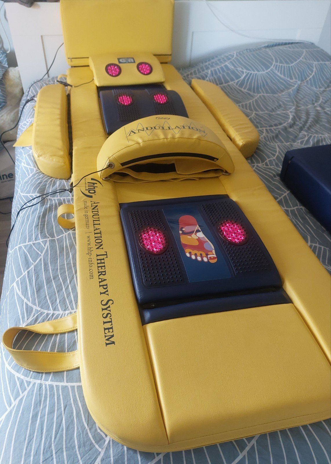 HHP andulatiematras, Andulation Therapy System, Ophalen, Apparaat