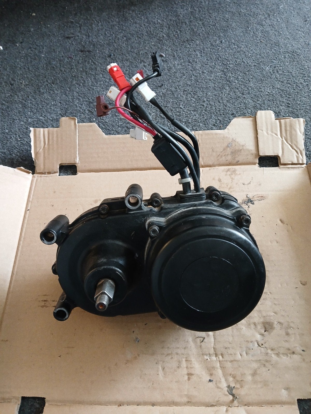 impulse motor, Ophalen, Motor
