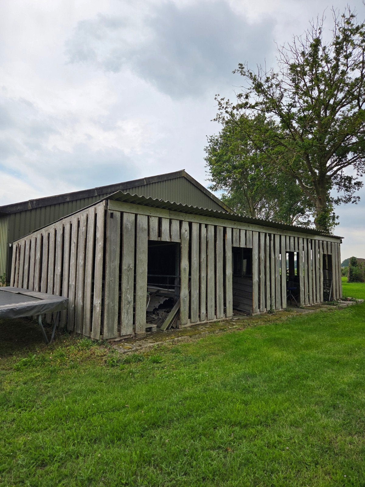 Overkapping / houtopslag, Ophalen, Gebruikt