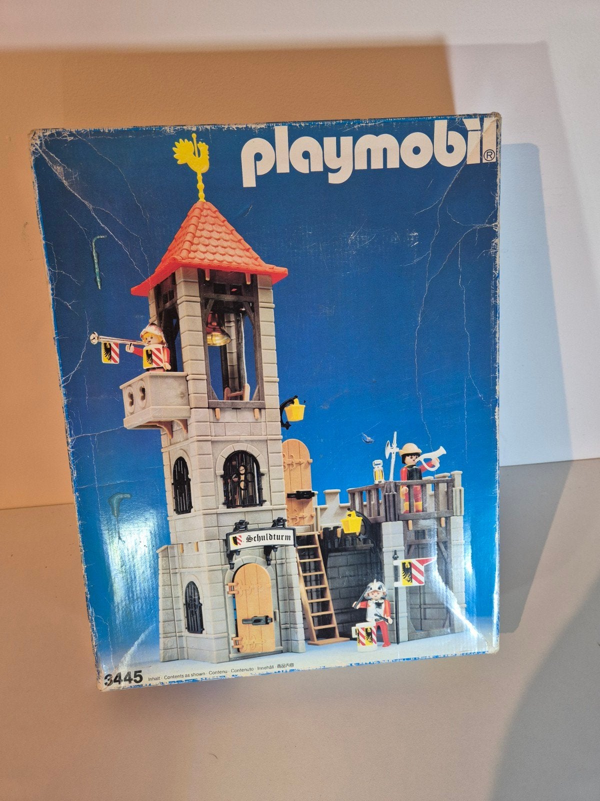 Playmobil System 3445: 2x Kasteel/Fort in 1 doos, Gebruikt, Complete set, Kasteel/Fort, Historisch