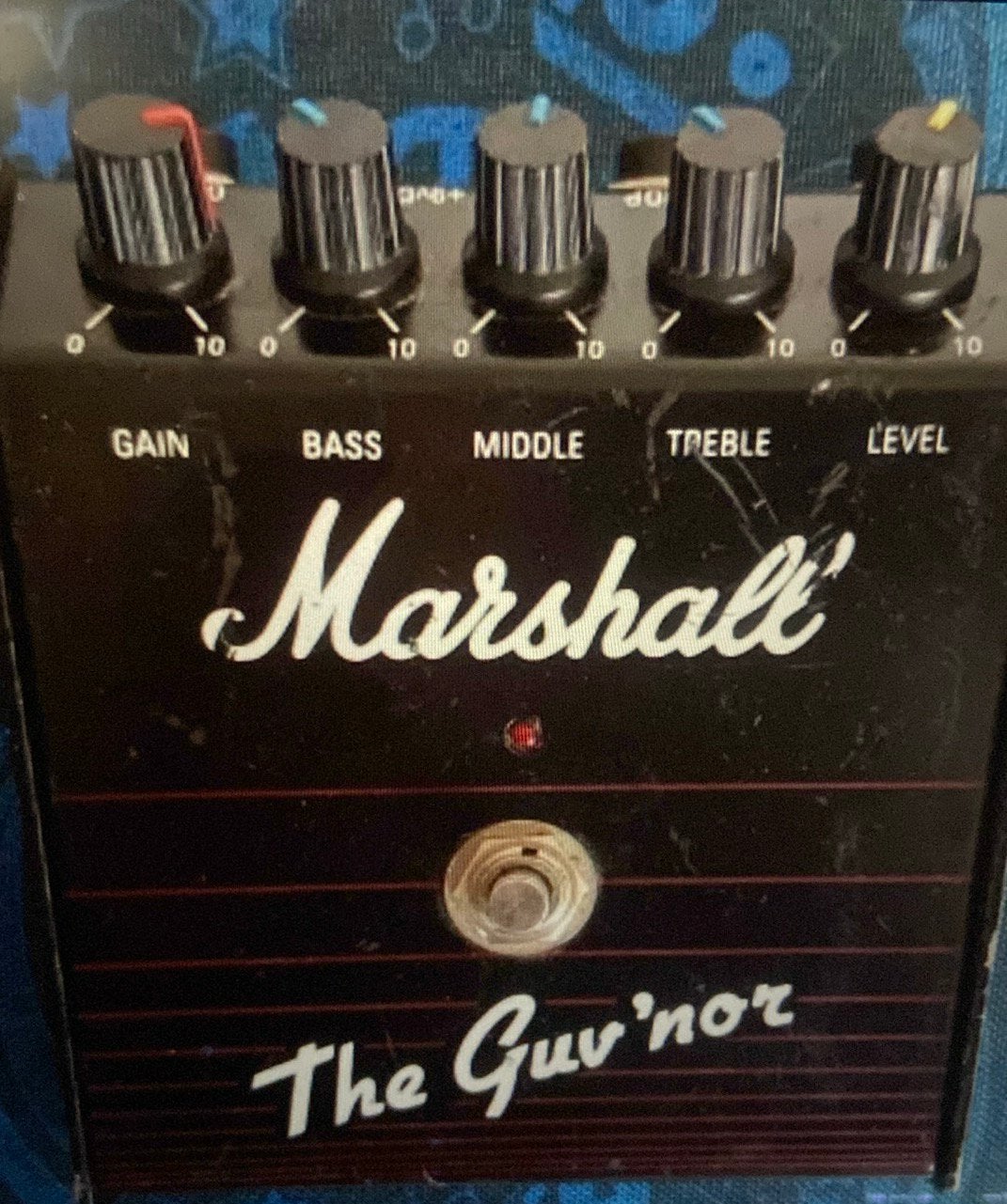 Marshall Guv'nor 1988  serial no. 03297 legendary pedal, Ophalen of Verzenden, Gebruikt, Distortion, Overdrive of Fuzz