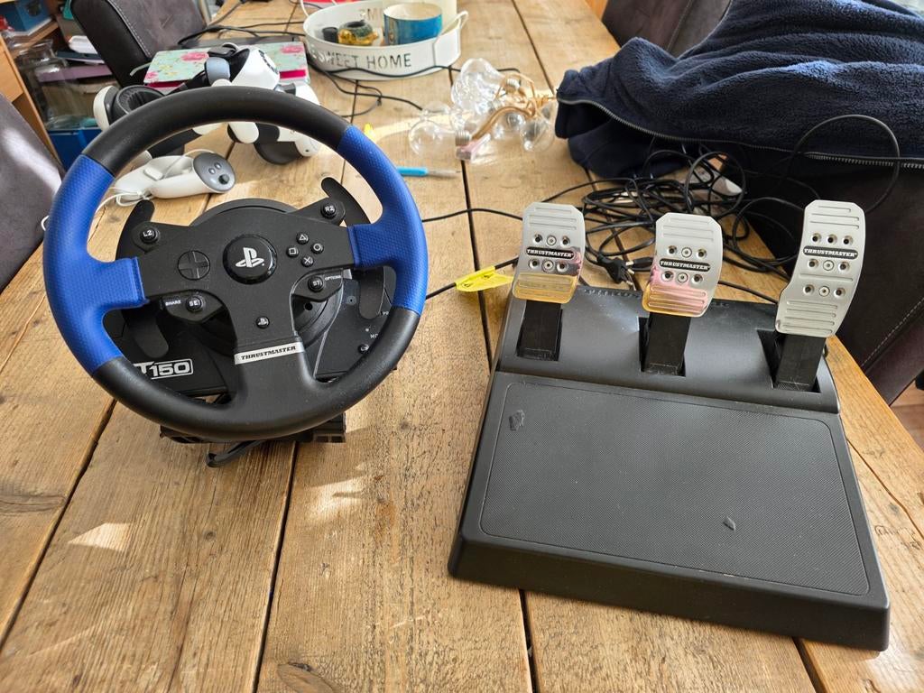 Thrustmaster T150 Pro Race Stuur met Pedalen | ZGAN, Spelcomputers en Games, Spelcomputers | Sony PlayStation Consoles | Accessoires